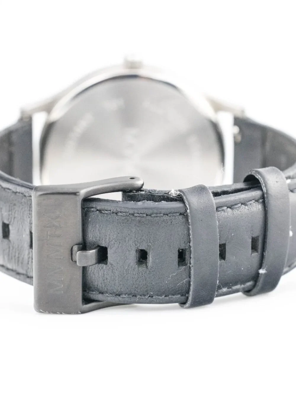 MVMT T01 Genuine Leather Band Quartz Analog Men's Watch New Battery